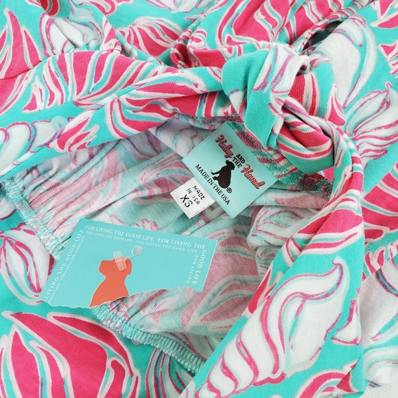 Haley and the Hound Cotton Seashell Halter Dress - Picture 3 of 6